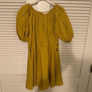 Cleobella Yellow Mini Dress- XS
